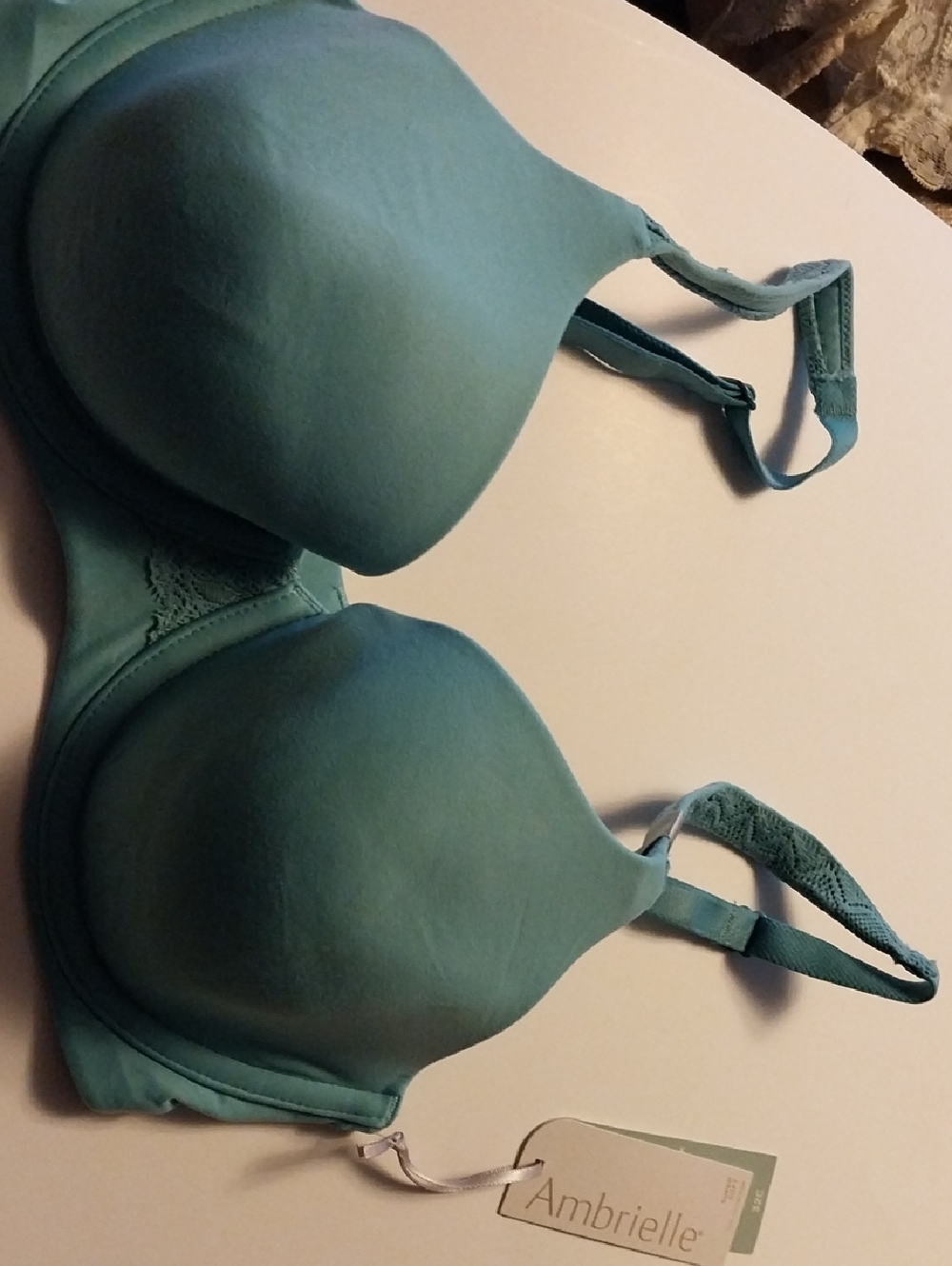 Ambrielle Teal Padded T-Shirt Bra